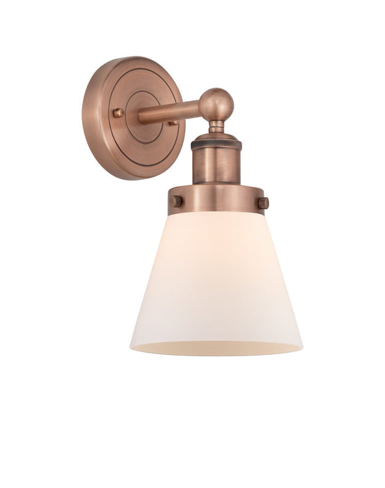 Innovations 616-1W-AC-G61 One Light Wall Sconce, Antique Copper