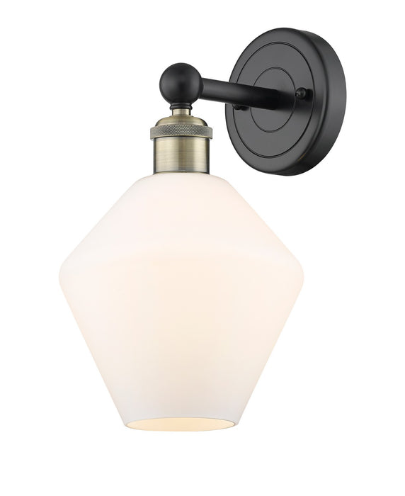 Innovations 616-1W-BAB-G651-8 One Light Wall Sconce, Black Antique Brass