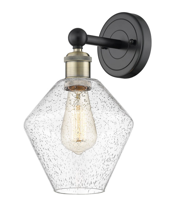 Innovations 616-1W-BAB-G654-8 One Light Wall Sconce, Black Antique Brass