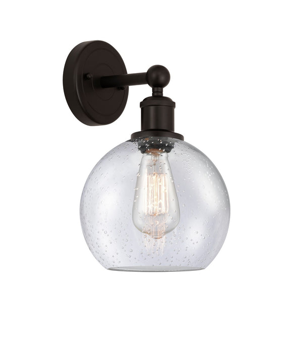 Innovations 616-1W-OB-G124-8 One Light Wall Sconce, Oil Rubbed Bronze