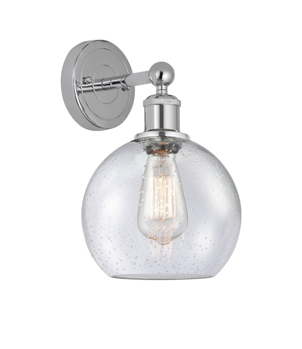 Innovations 616-1W-PC-G124-8 One Light Wall Sconce, Polished Chrome