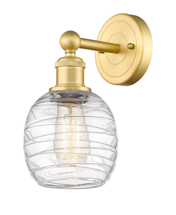 Innovations 616-1W-SG-G1013 One Light Wall Sconce, Satin Gold