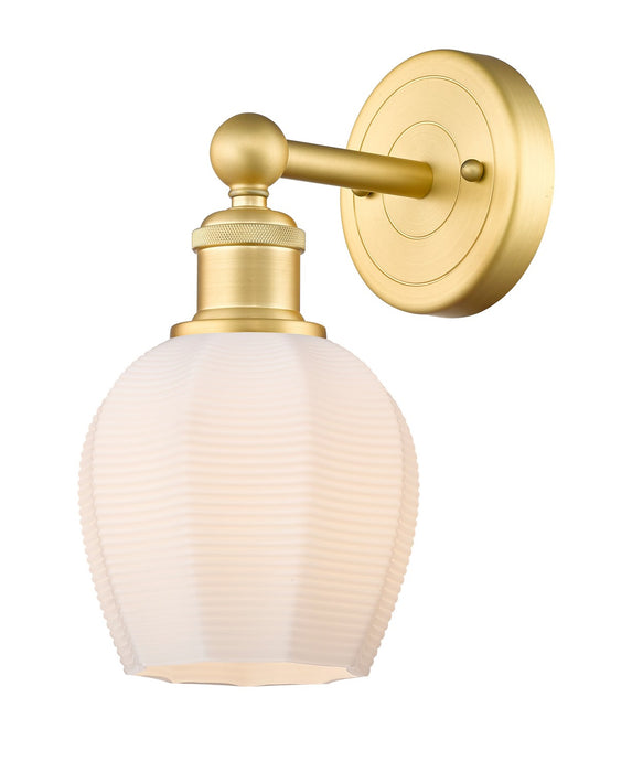 Innovations 616-1W-SG-G461-6 One Light Wall Sconce, Satin Gold