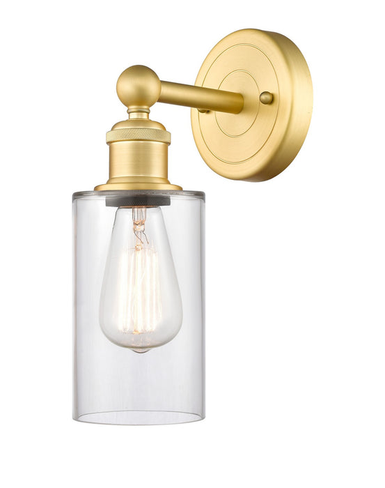Innovations 616-1W-SG-G802 One Light Wall Sconce, Satin Gold
