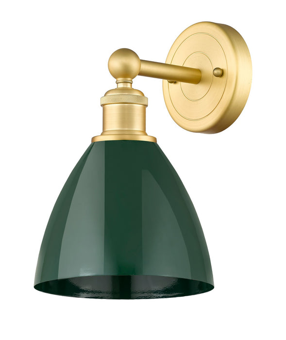 Innovations 616-1W-SG-MBD-75-GR One Light Wall Sconce, Satin Gold