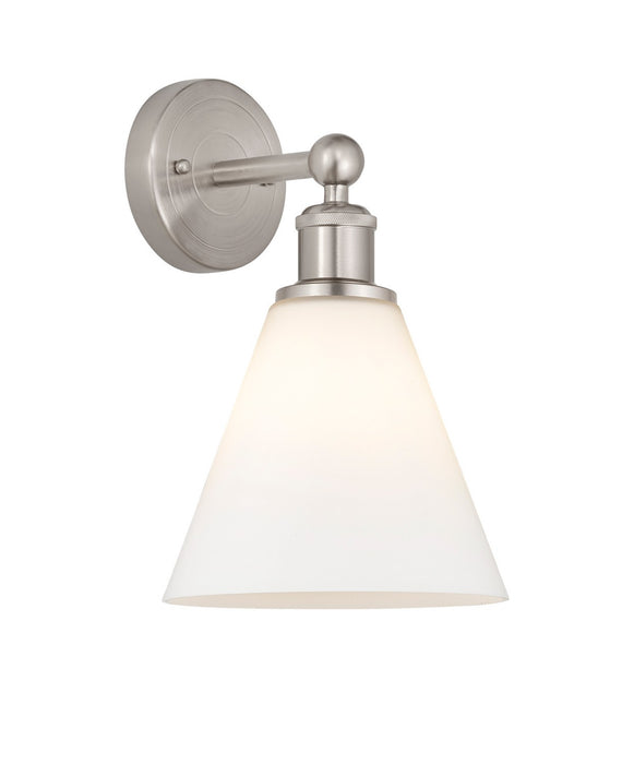 Innovations 616-1W-SN-GBC-81 One Light Wall Sconce, Satin Nickel