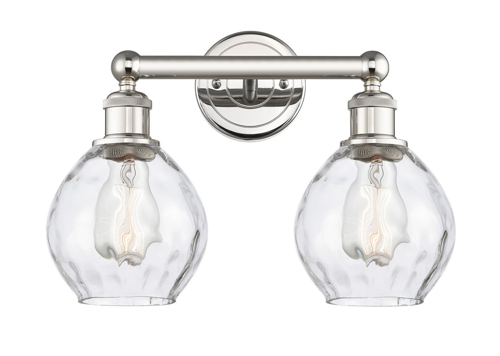 Innovations 616-2W-PN-G362 Two Light Bath Vanity, Polished Nickel