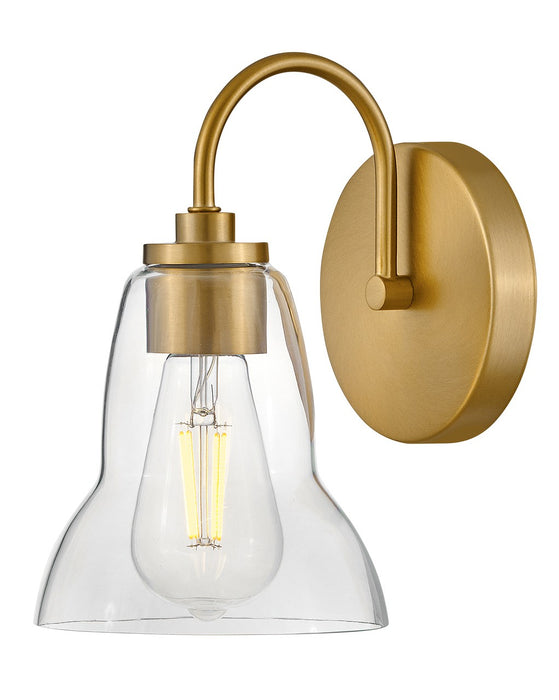 Lark 85560LCB LED Vanity, Lacquered Brass