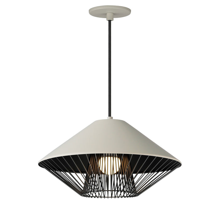 ET2 E11395-GYBK LED Pendant, Gray / Black