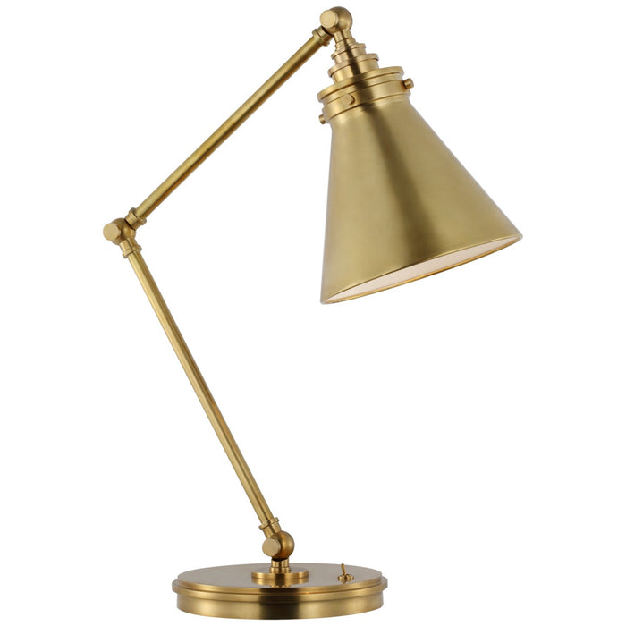 Visual Comfort Signature CHA 8010AB LED Table Lamp, Antique-Burnished Brass