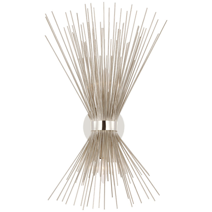 Visual Comfort Signature KW 2073PN LED Wall Sconce, Polished Nickel