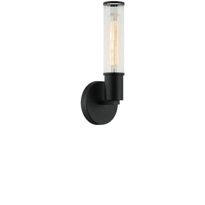 Matteo Lighting S02811MB One Light Wall Sconce