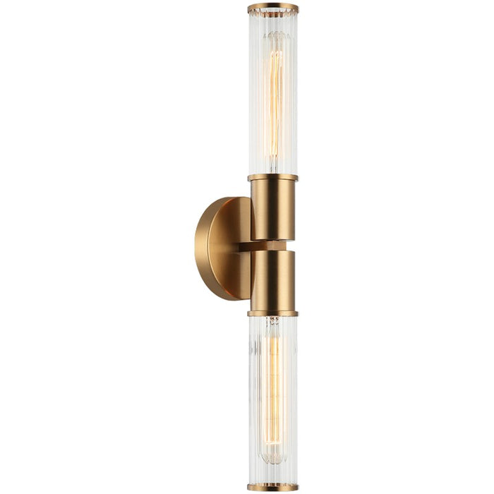 Matteo Lighting S02812AG Two Light Wall Sconce
