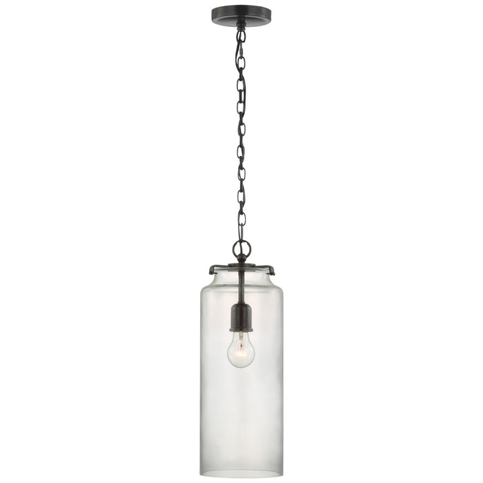 Visual Comfort Signature TOB 5227BZ/G2-CG LED Pendant, Bronze