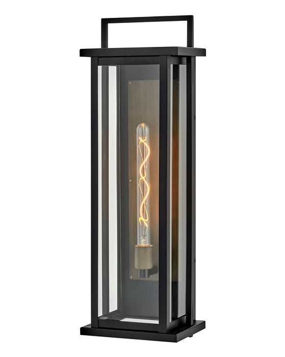 Hinkley 24026BK LED Wall Mount Lantern, Black