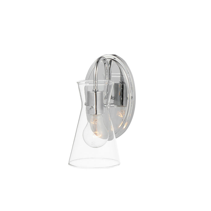 Maxim 12481CLPC One Light Wall Sconce, Polished Chrome