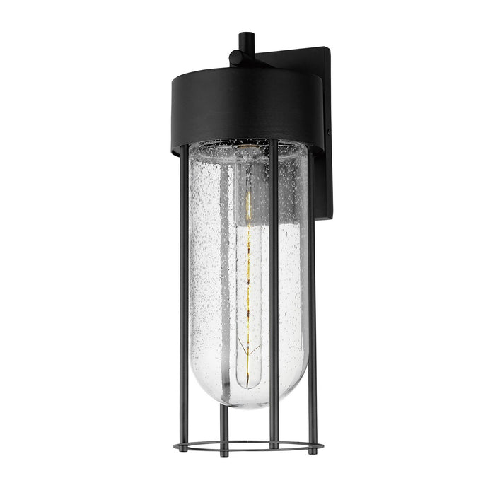 Maxim 30584CDBK One Light Outdoor Wall Sconce, Black