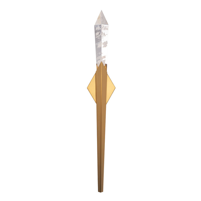 Schonbek Beyond BWS31232-AB LED Wall Sconce, Aged Brass