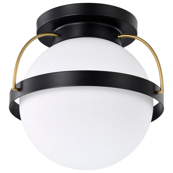 Nuvo Lighting 60-7771 One Light Flush Mount, Matte Black