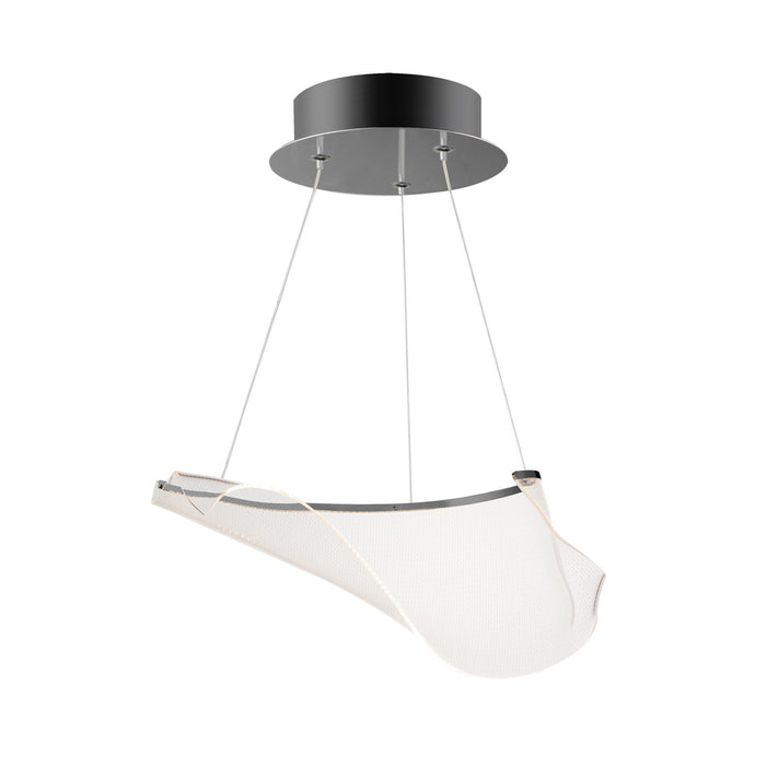 ET2 E24881-133BGM LED Pendant, Brushed Gunmetal