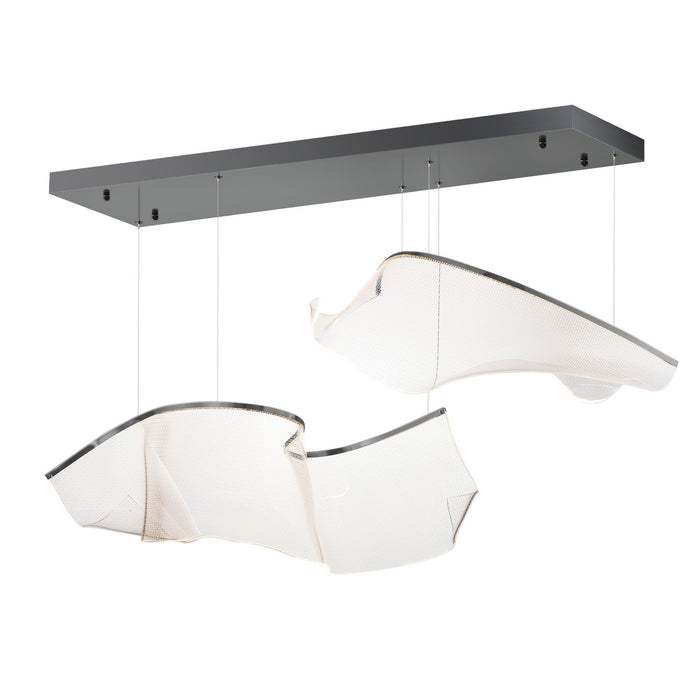 ET2 E24882-133BGM LED Pendant, Brushed Gunmetal