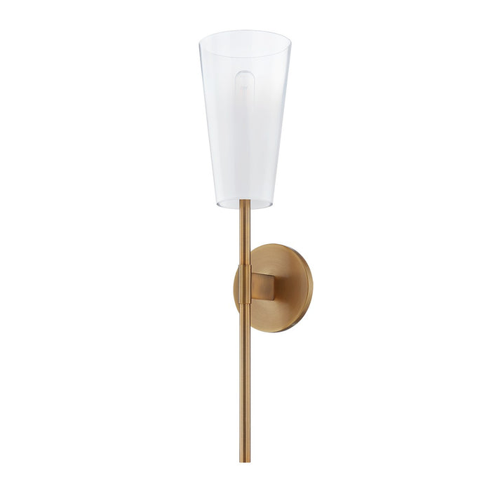Troy Lighting B1626-PBR One Light Wall Sconce, Patina Brass