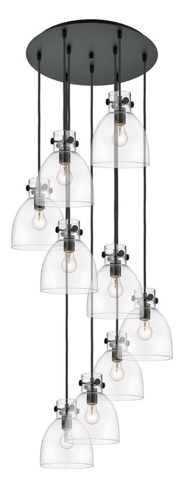 Innovations 119-410-1PS-BK-G412-8CL Two Light Pendant, Matte Black