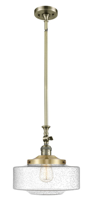 Innovations 206-AB-G694-12 One Light Mini Pendant, Antique Brass
