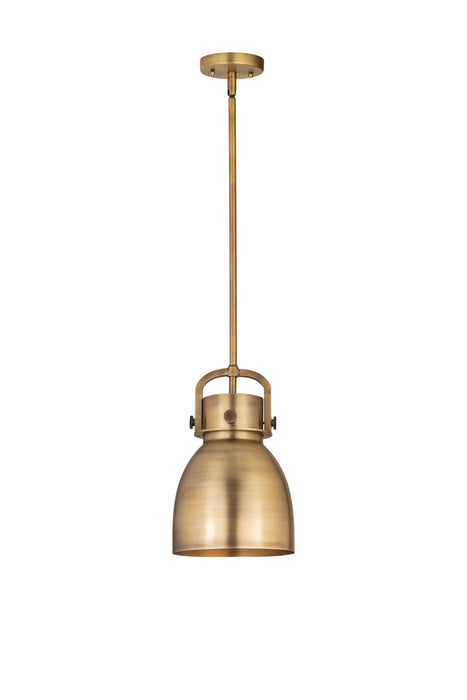 Innovations 410-1SS-BB-M412-8BB One Light Pendant, Brushed Brass