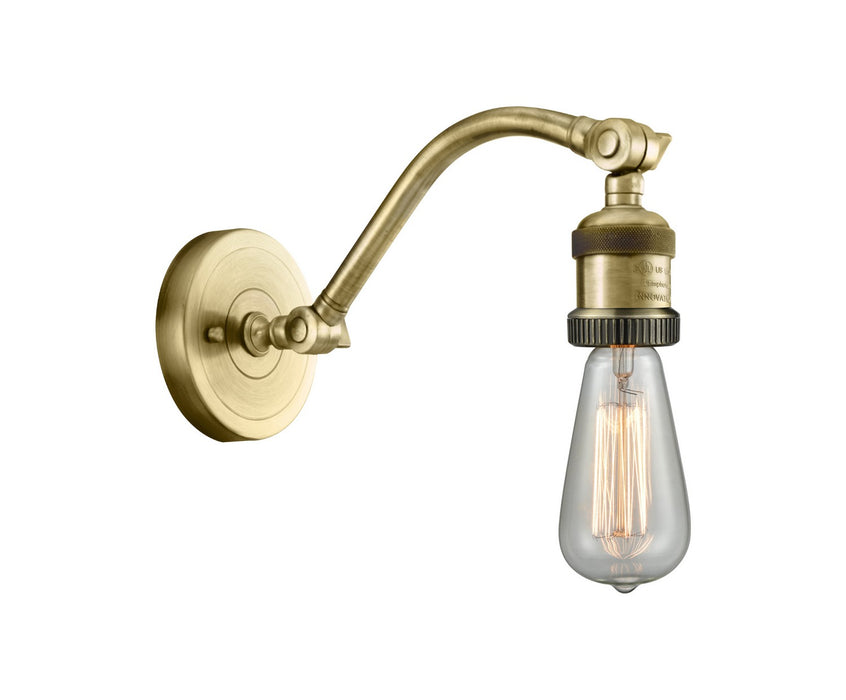Innovations 515-1W-AB One Light Wall Sconce, Antique Brass