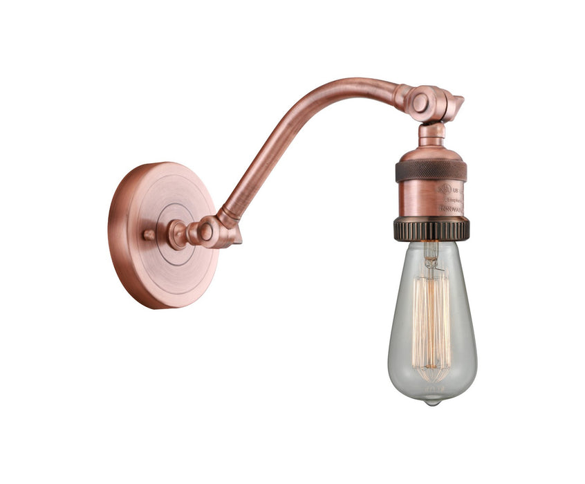 Innovations 515-1W-AC One Light Wall Sconce, Antique Copper