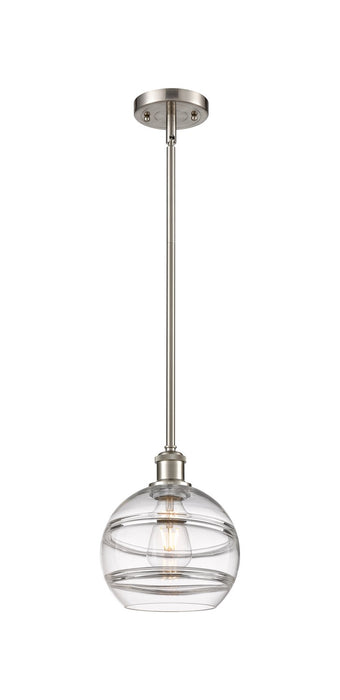 Innovations 516-1S-SN-G556-8CL One Light Mini Pendant, Brushed Satin Nickel