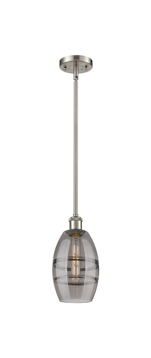 Innovations 516-1S-SN-G557-6SM One Light Mini Pendant, Brushed Satin Nickel