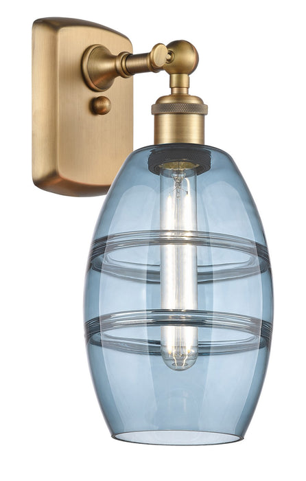 Innovations 516-1W-BB-G557-6BL One Light Wall Sconce, Brushed Brass