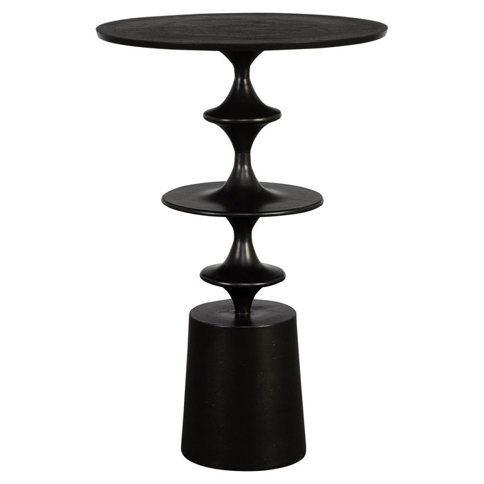 Uttermost 22921 Accent Table, Satin Black