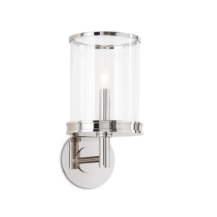 Regina Andrew 15-1207PN One Light Wall Sconce, Polished Nickel
