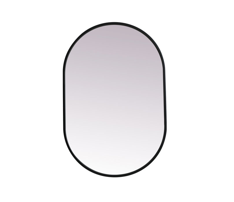 Elegant Lighting MR2A2030BLK Mirror, Black