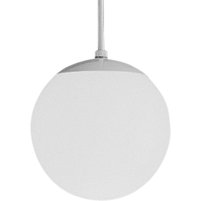Progress Lighting P4401-29 One Light Pendant, White