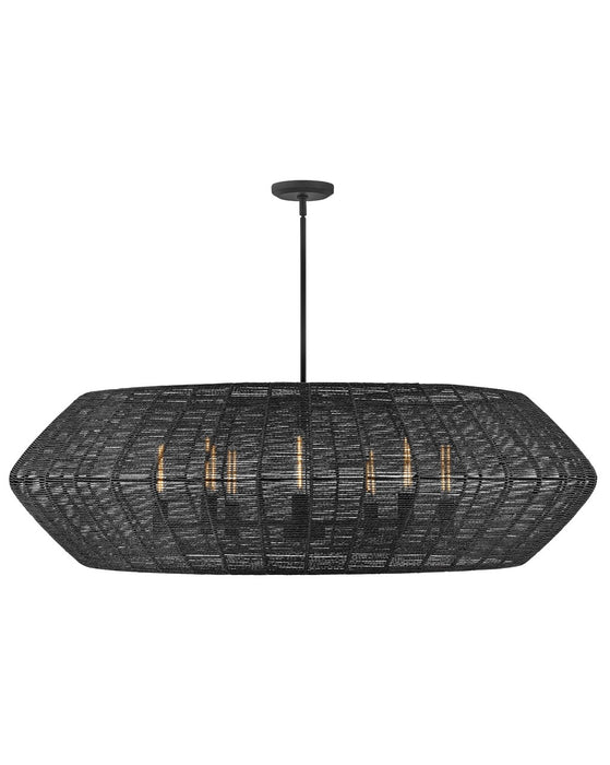 Hinkley 40386BLK LED Chandelier, Black
