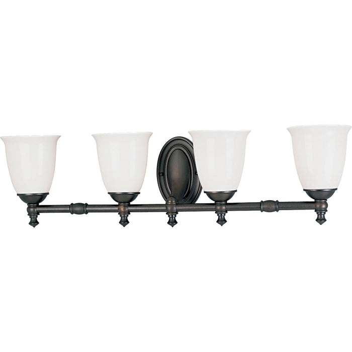 Progress Lighting P3041-74 Four Light Bath, Venetian Bronze