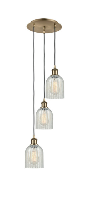 Innovations 113B-3P-AB-G2511 LED Pendant, Antique Brass