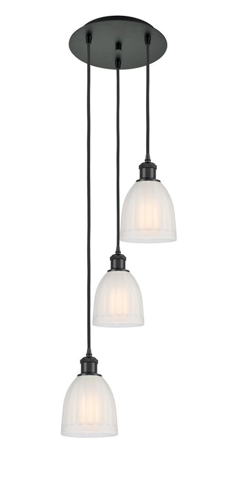 Innovations 113B-3P-BK-G441 LED Pendant, Matte Black
