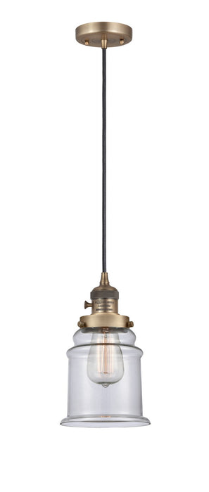 Innovations 201CSW-BB-G182-LED LED Mini Pendant, Brushed Brass