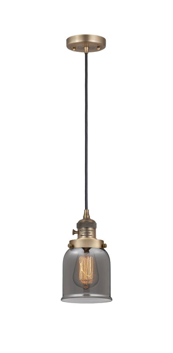 Innovations 201CSW-BB-G53-LED LED Mini Pendant, Brushed Brass