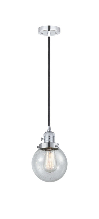 Innovations 201CSW-PC-G204-6-LED LED Mini Pendant, Polished Chrome