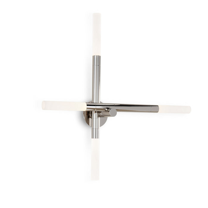 Regina Andrew 15-1199PN Four Light Wall Sconce, Polished Nickel