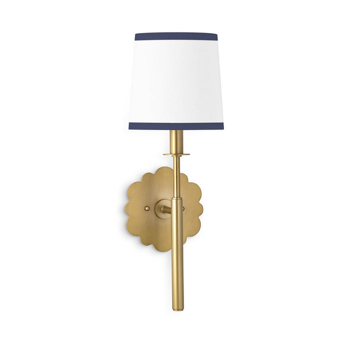 Regina Andrew 15-1226 One Light Wall Sconce, Natural Brass