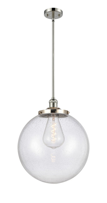 Innovations 201S-PN-G204-16 One Light Pendant, Polished Nickel
