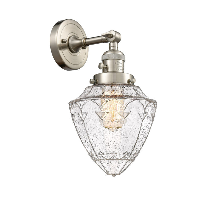 Innovations 203SW-SN-G664-7 One Light Wall Sconce, Brushed Satin Nickel