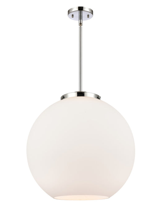 Innovations 221-1S-PC-G121-18 One Light Pendant, Polished Chrome